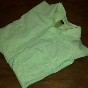 NWOT REI Hiking Camping Button Shirt Large